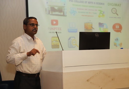 Mr. S. Baskar, Briefing about DIGIMAT Platform